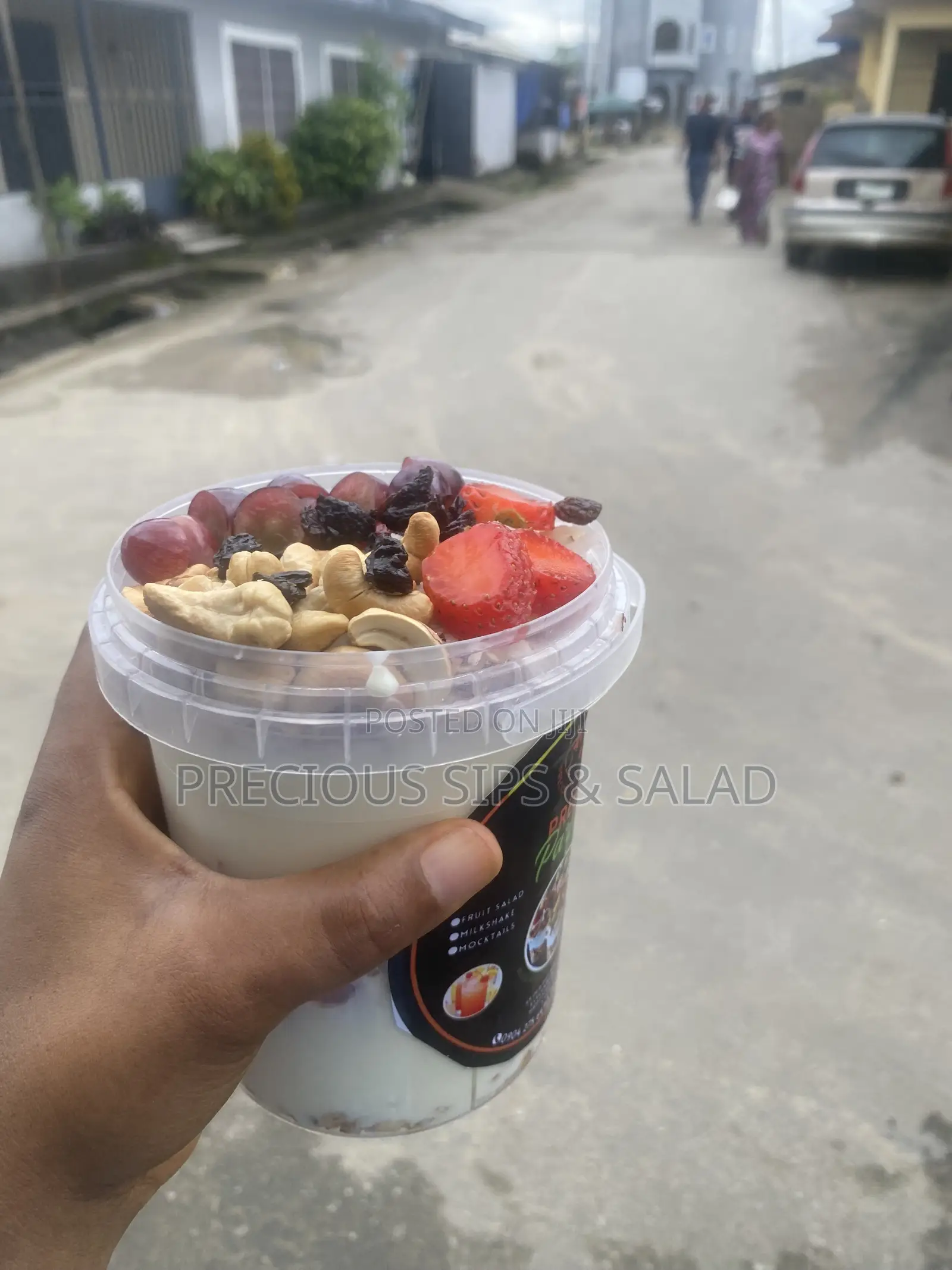 Parfait, Fruit Salad, Smoothie, Milkshake