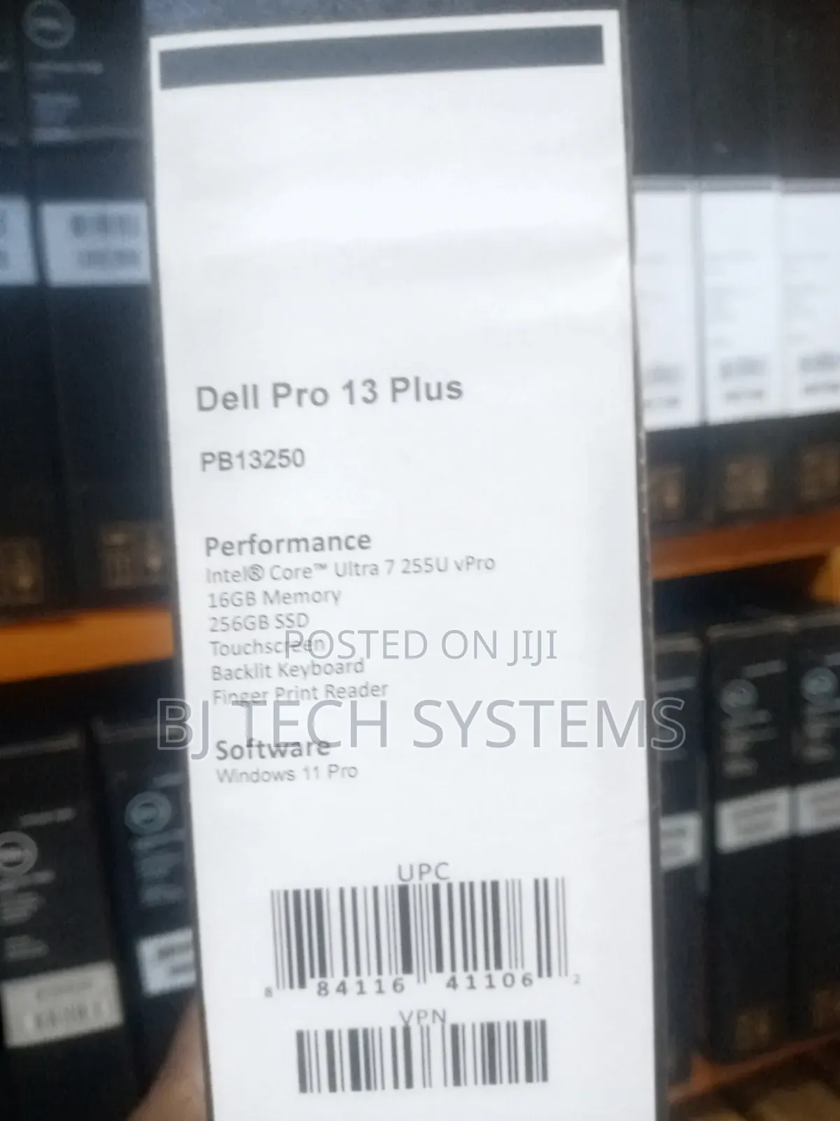 New Laptop Dell Pro 13 16GB Intel Core Ultra 7 SSD 256GB
