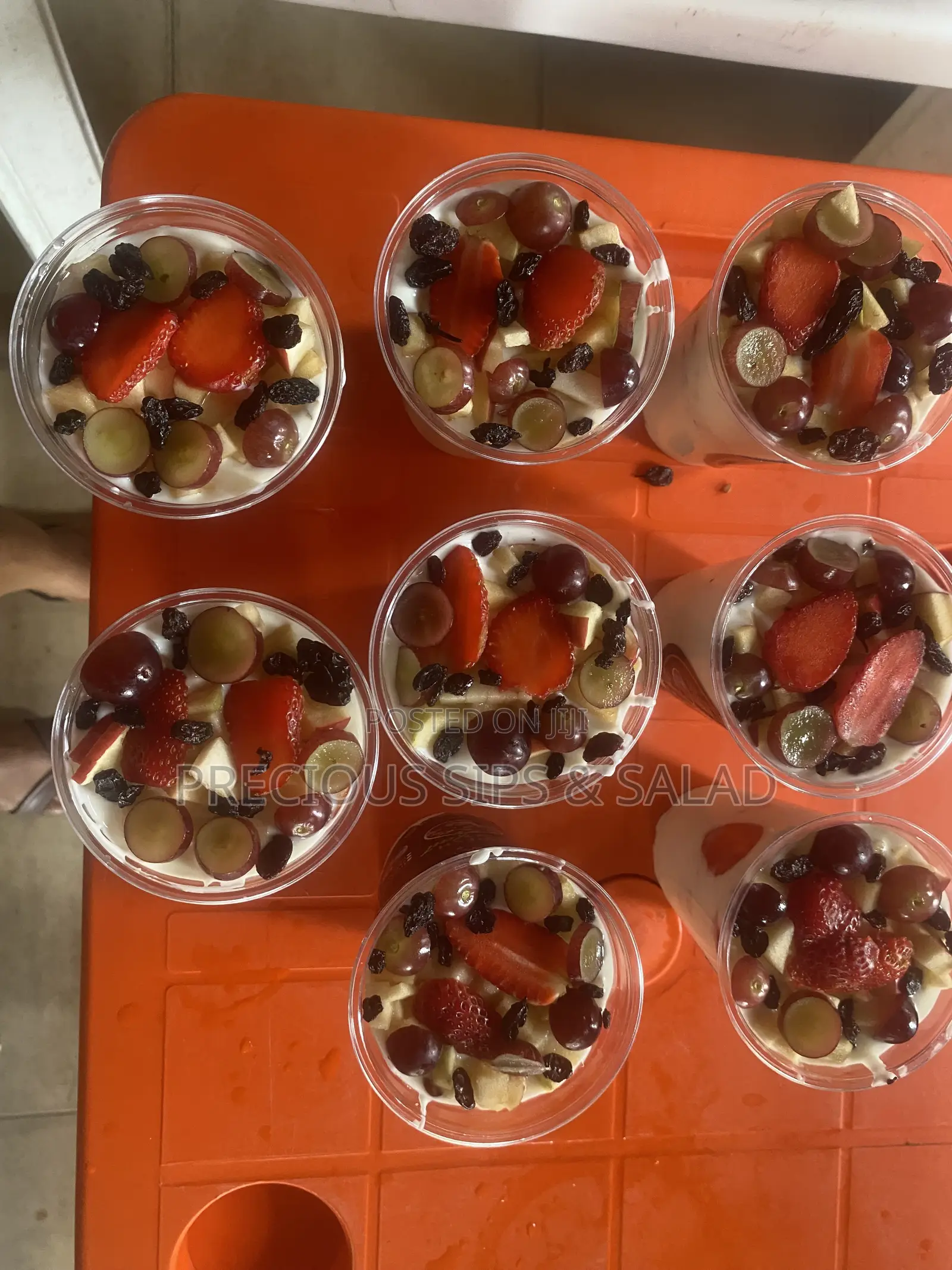 Parfait, Fruit Salad, Smoothie, Milkshake