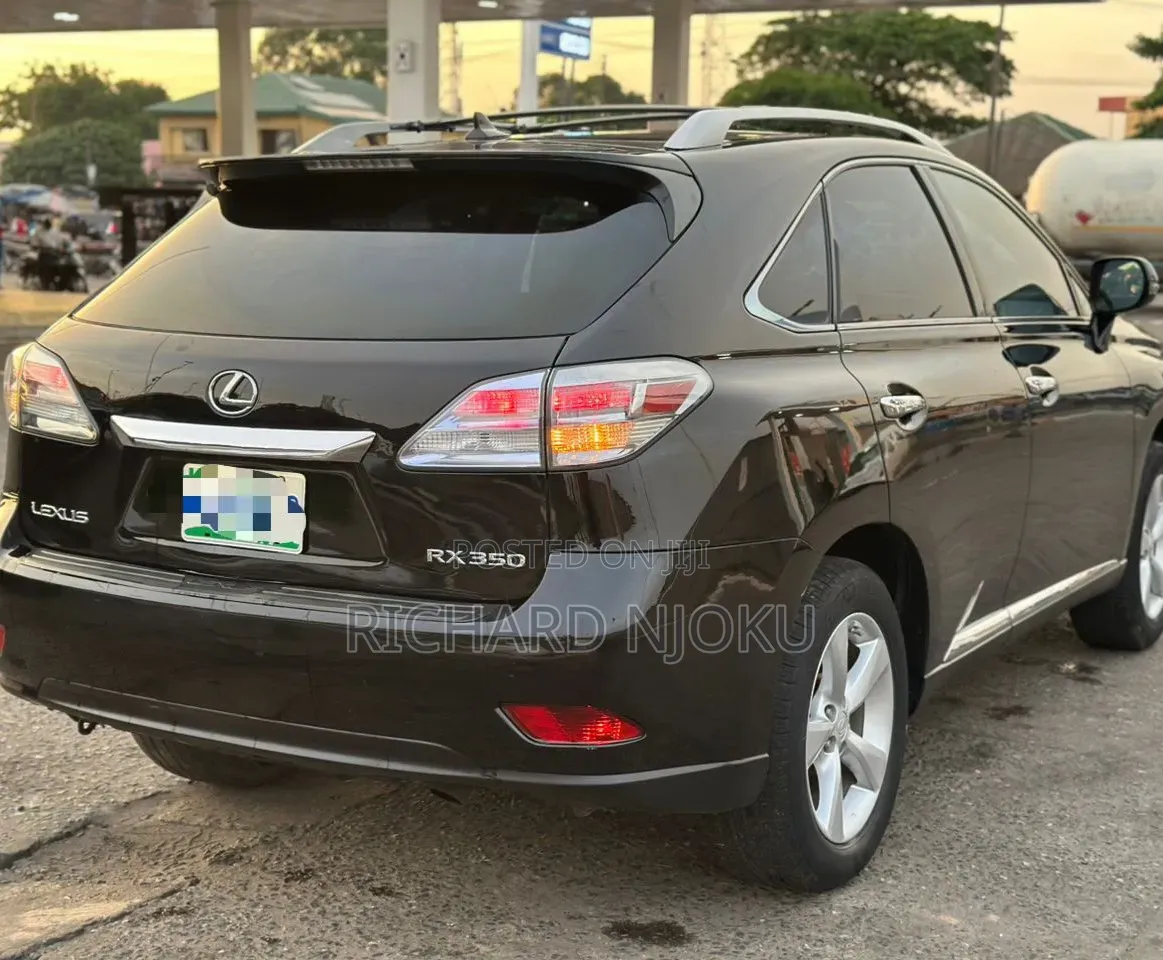 Lexus RX 350 AWD 2012 Black