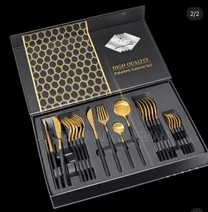 Stainless Steel Cutlery Set in a Gift Box- 24pcs