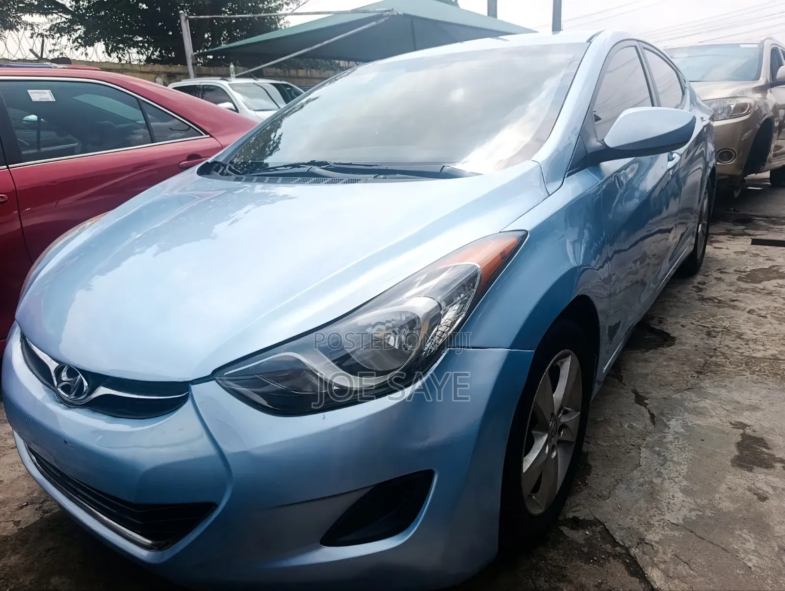 Hyundai Elantra 2012 Blue