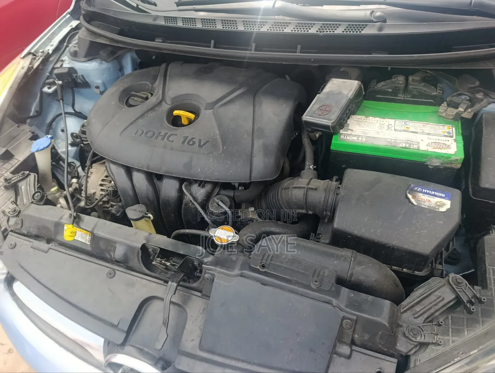Hyundai Elantra 2012 Blue