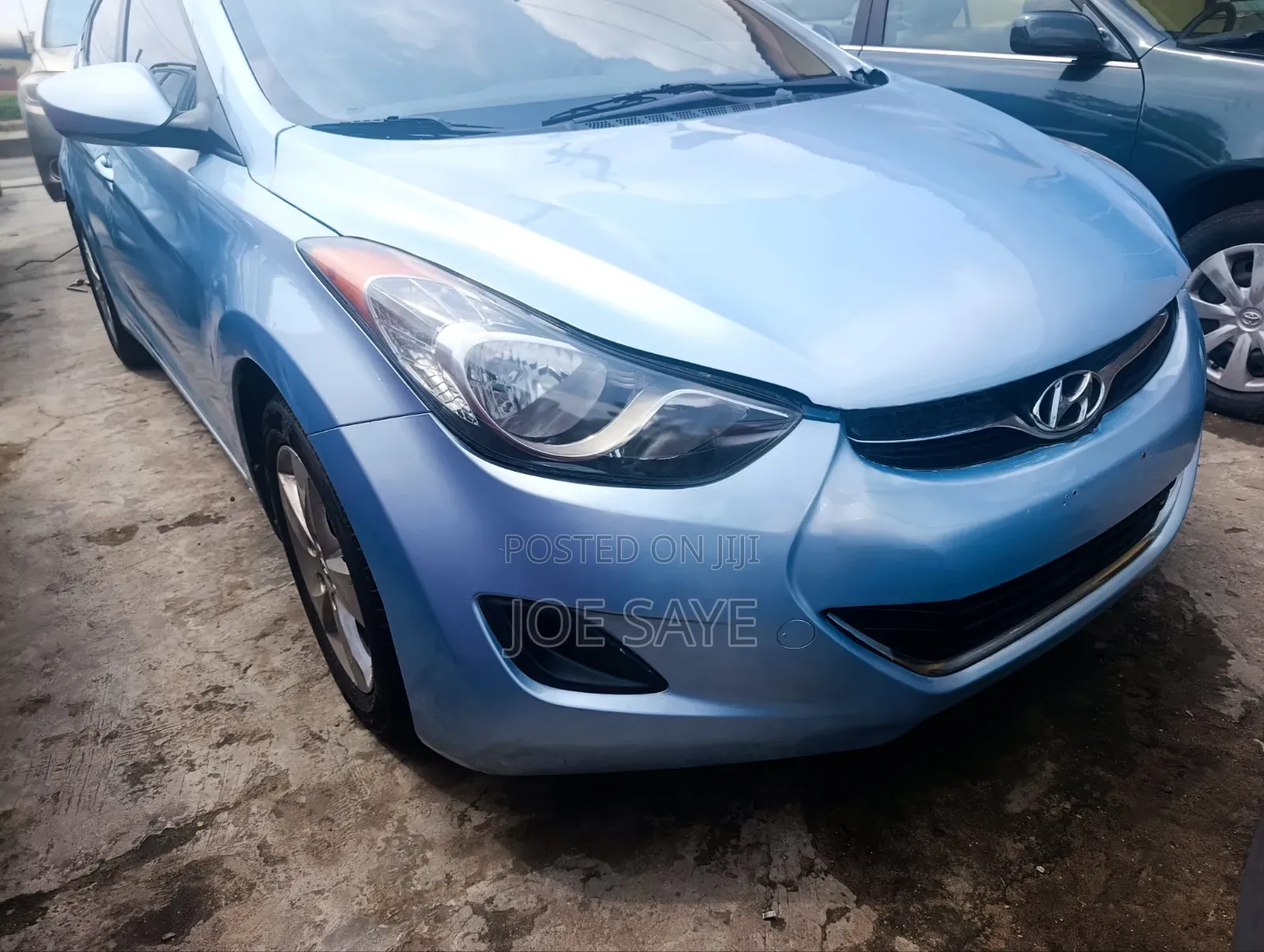 Hyundai Elantra 2012 Blue