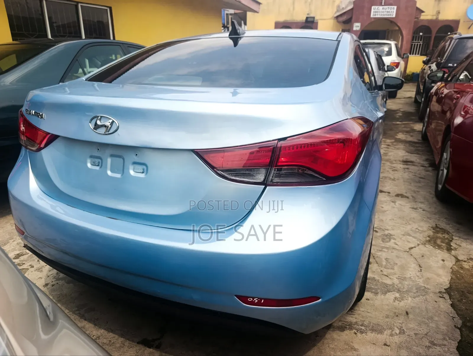 Hyundai Elantra 2012 Blue