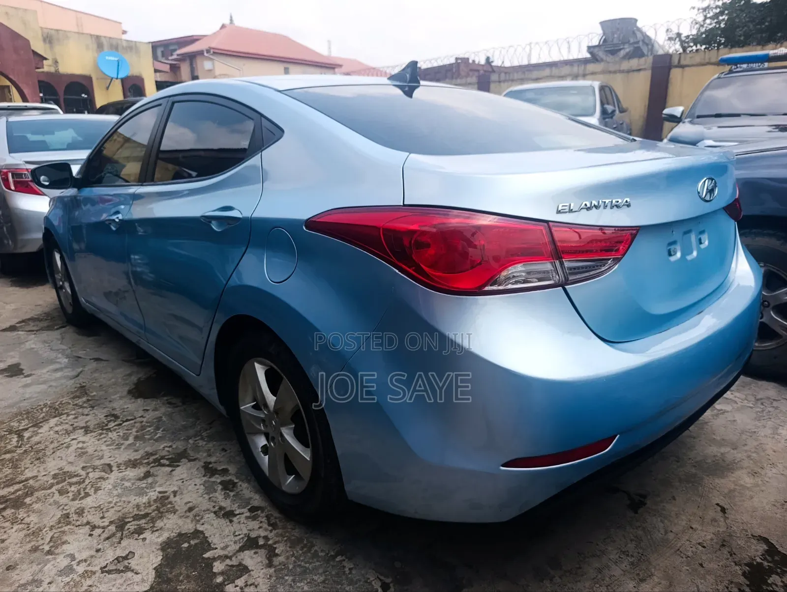 Hyundai Elantra 2012 Blue