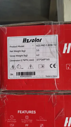 Inverter 1.2kva 12v