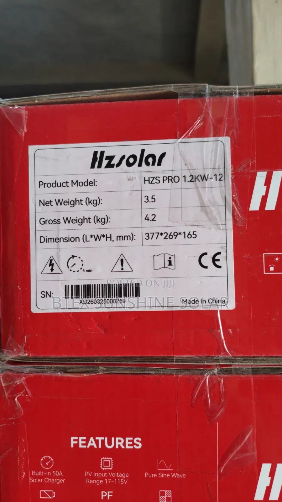 Inverter 1.2kva 12v