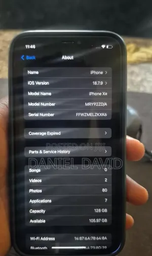 Apple iPhone XR 128 GB Black