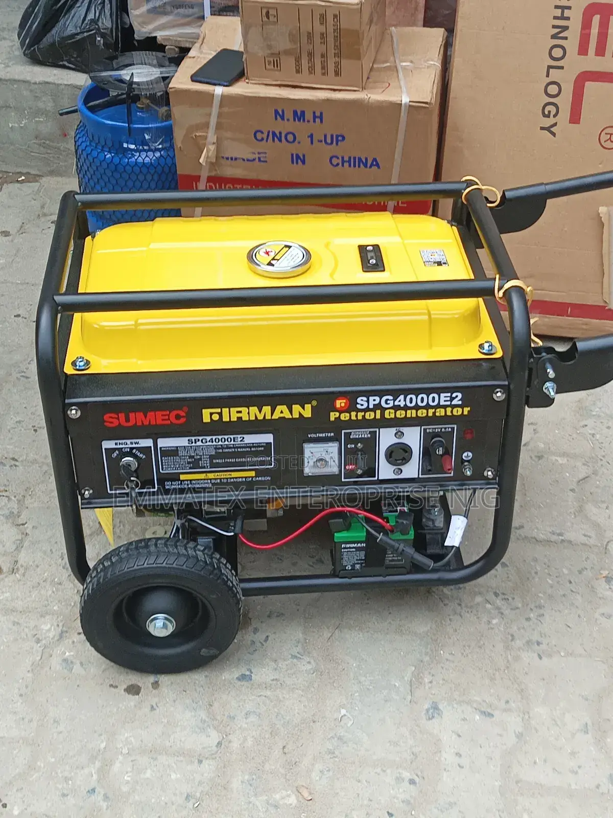 Sumec Fireman Spg4000e2 Copper Coil
