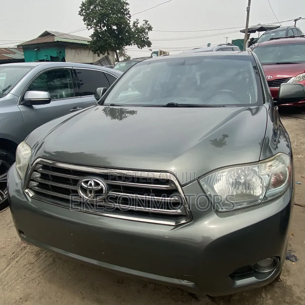 Toyota Highlander Sport 4x4 2009 Gray