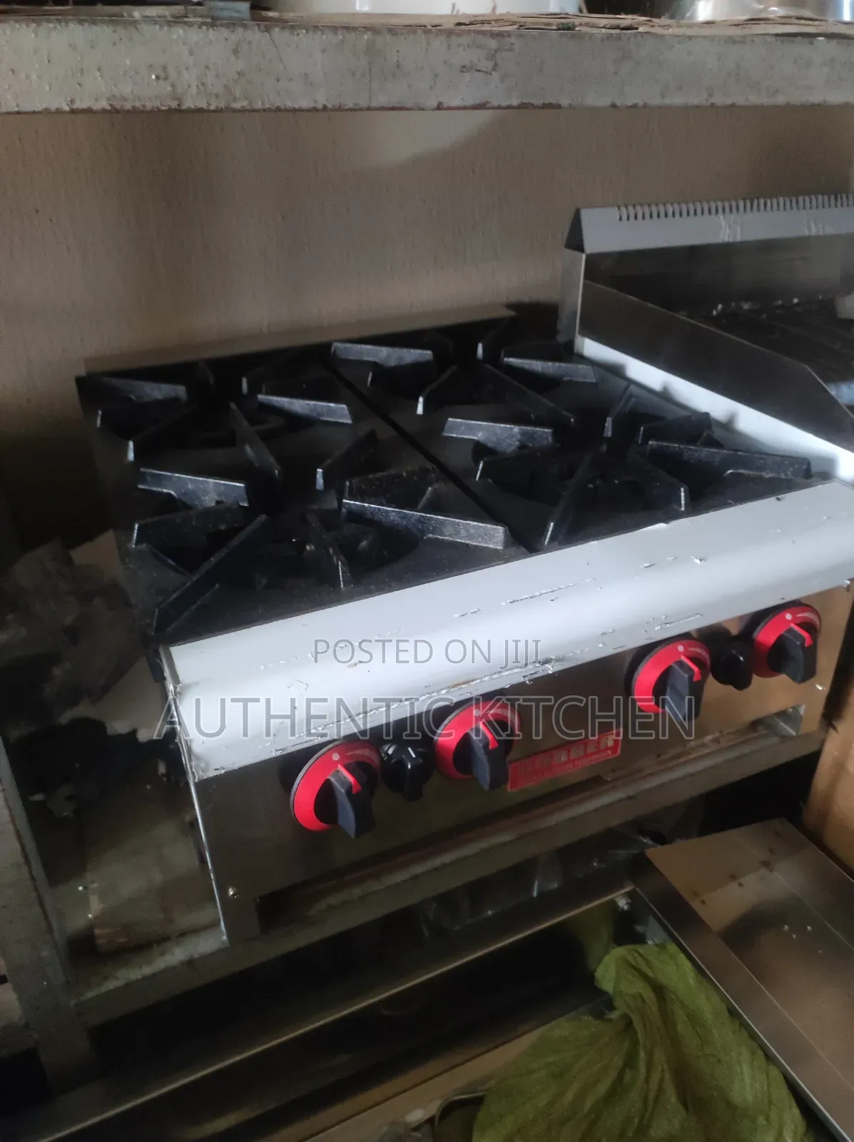 Table Top 4 Burner Cooker