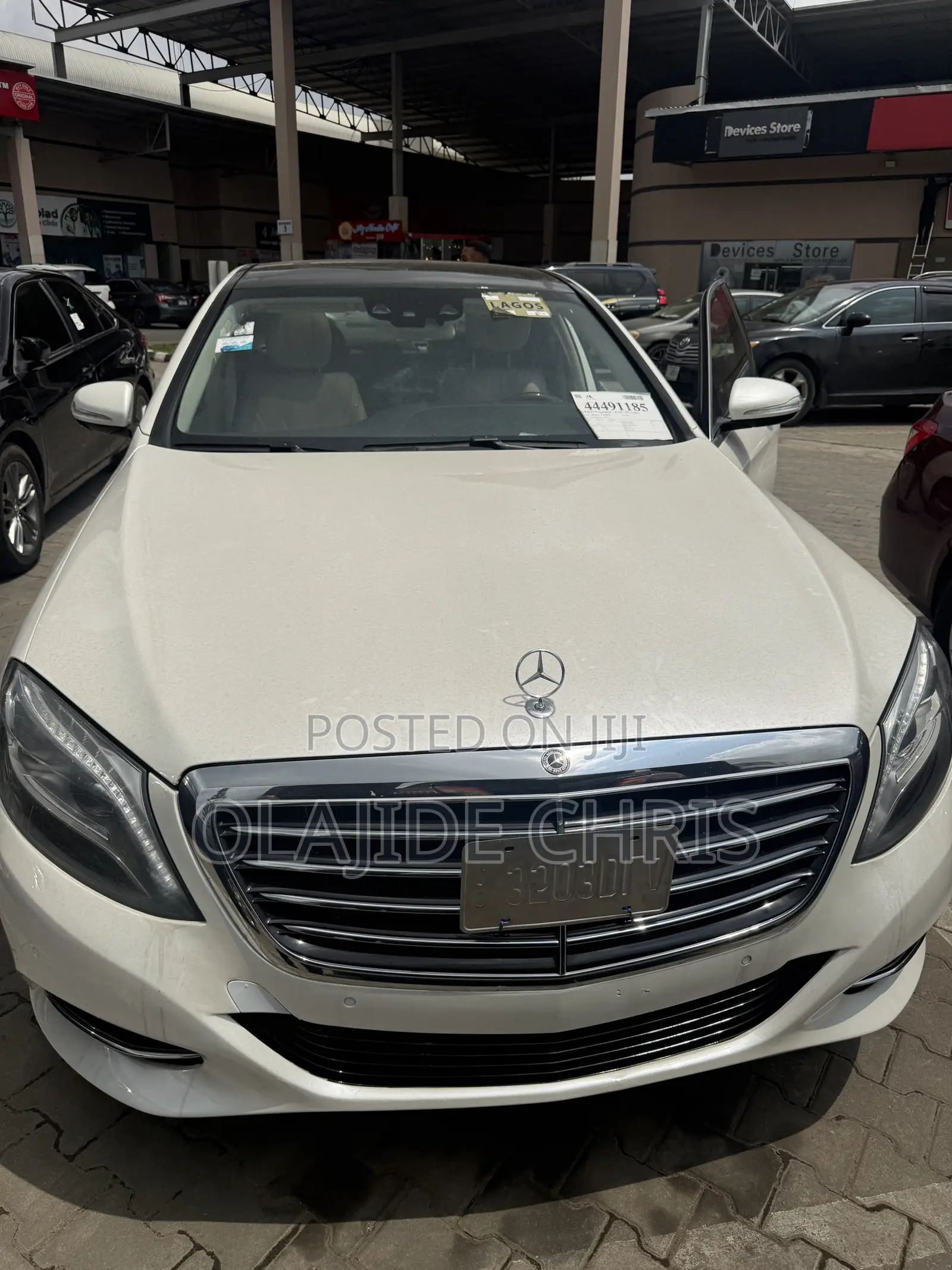 Mercedes-Benz S-Class S 500 4MATIC (C217) 2014 White