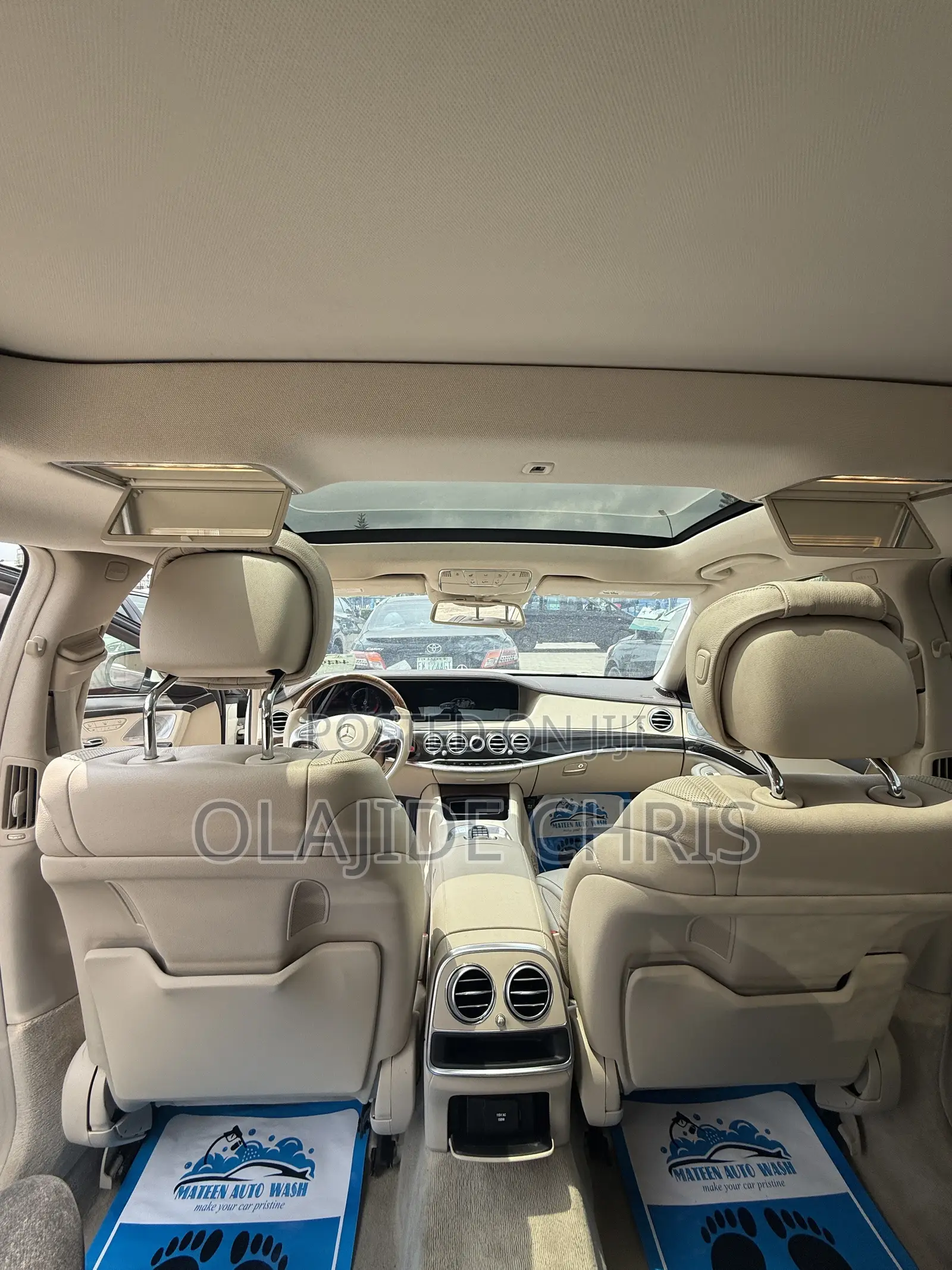 Mercedes-Benz S-Class S 500 4MATIC (C217) 2014 White