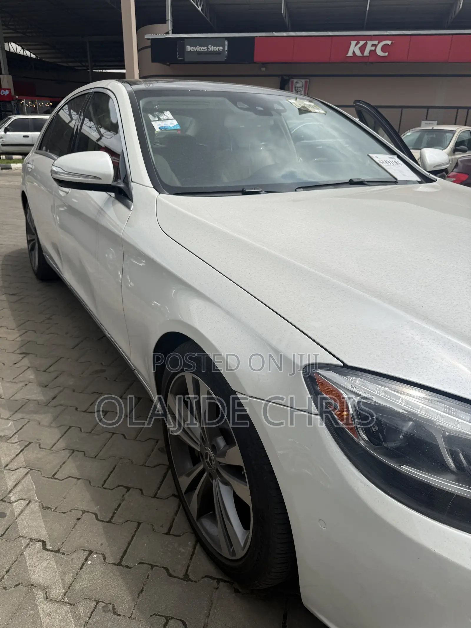 Mercedes-Benz S-Class S 500 4MATIC (C217) 2014 White