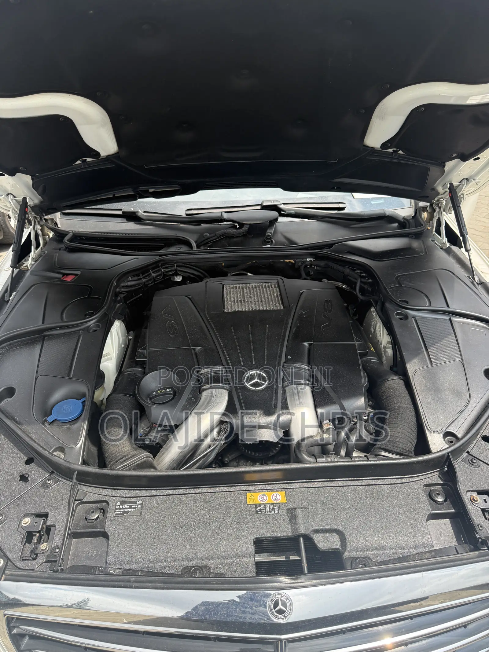 Mercedes-Benz S-Class S 500 4MATIC (C217) 2014 White