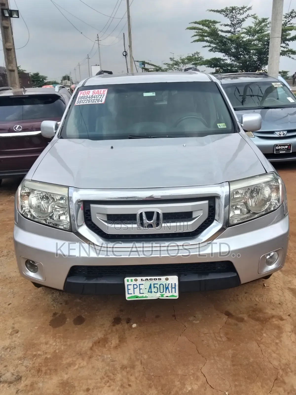 Honda Pilot 2009 Silver