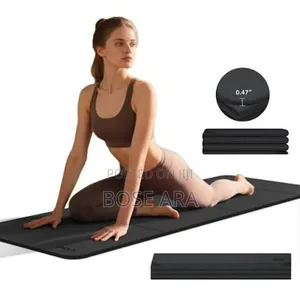 Thick Non-Slip Yoga Mat With Carrying Bag