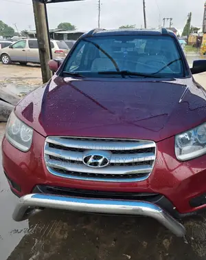 Hyundai Santa Fe Limited 2012 Red