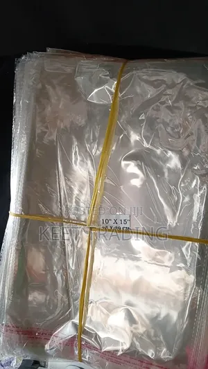 10 × 15 Glass Nylon Bags (26 × 39 Cm) – Clothing Packaging Nylon Lagos
