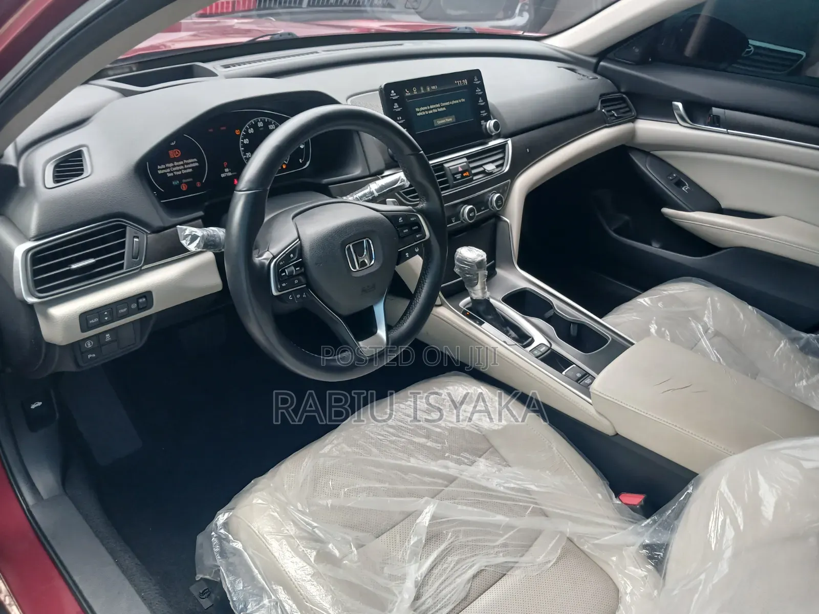 Honda Accord 2018 Red