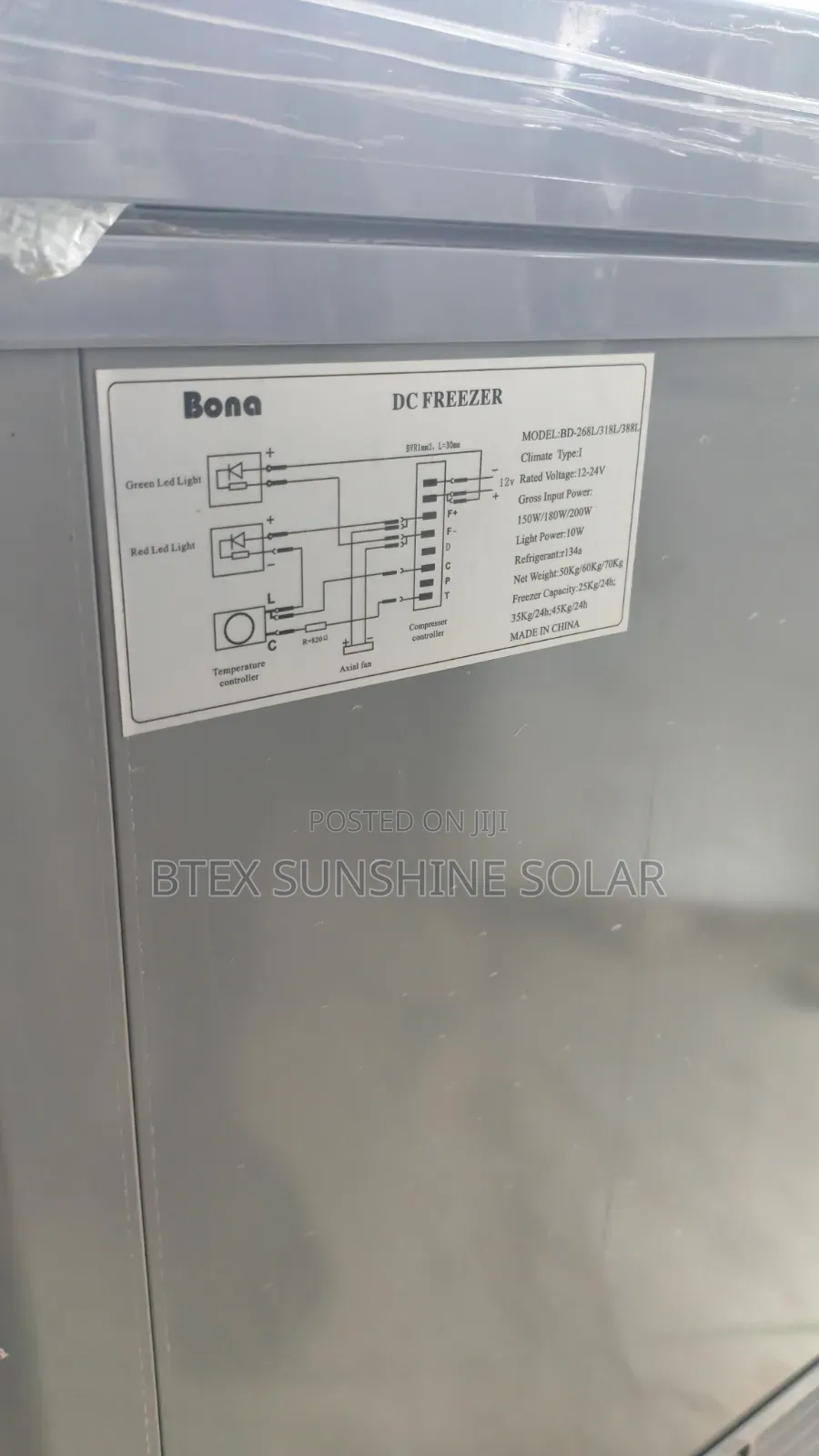Bona 218liters 12 / 24v