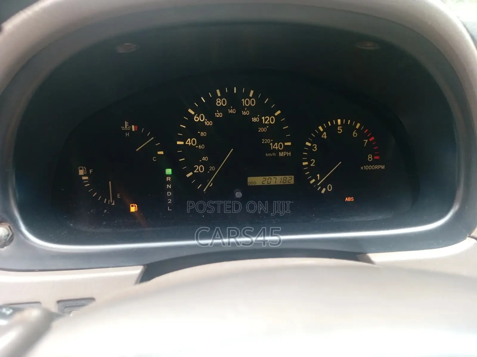 Lexus RX 2000 Red