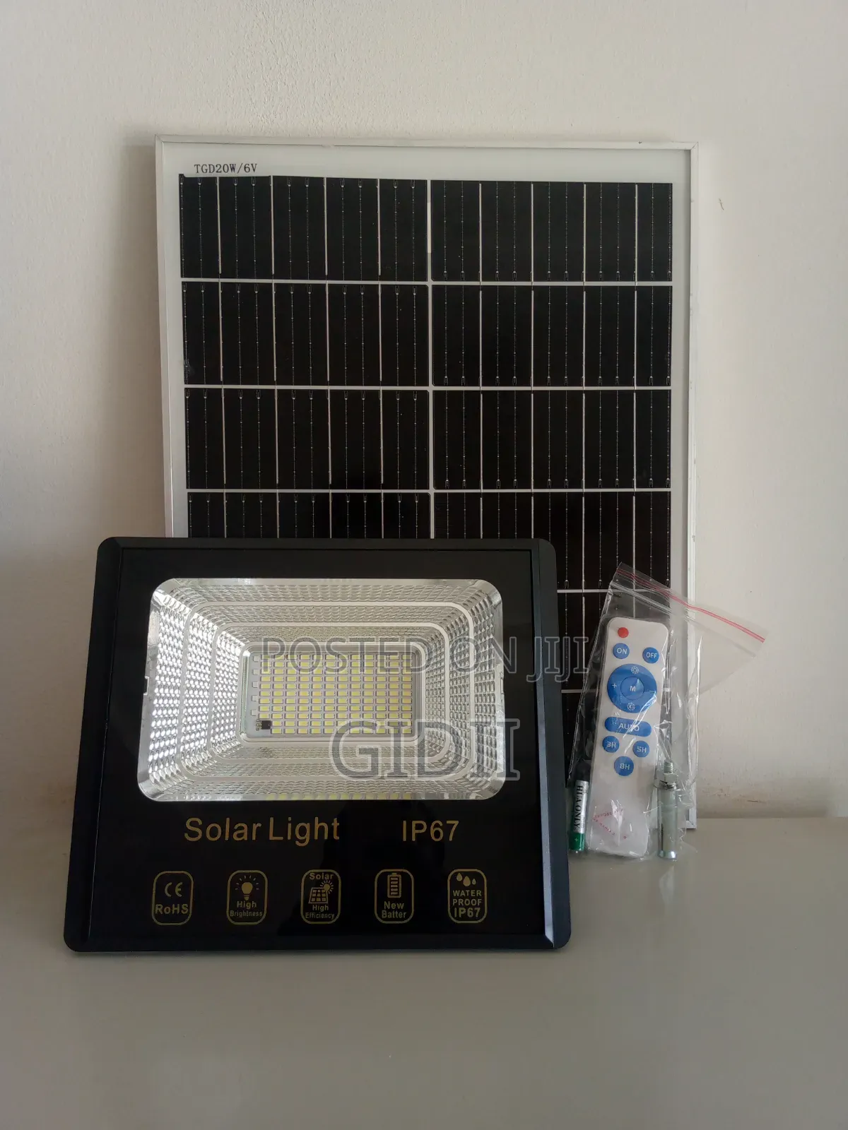 The 200w Solar Floodlight 30w 6v