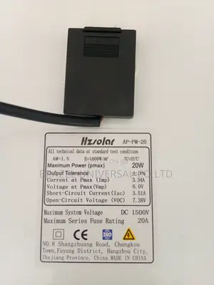 The 200w Solar Floodlight 30w 6v