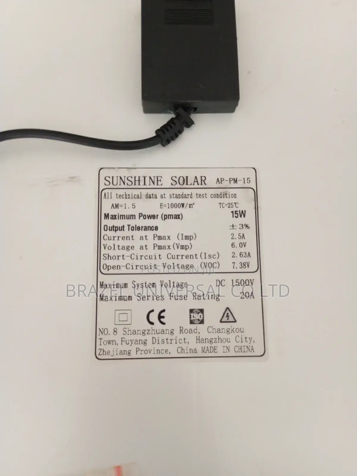 The 100w Floodlight 30w 6v