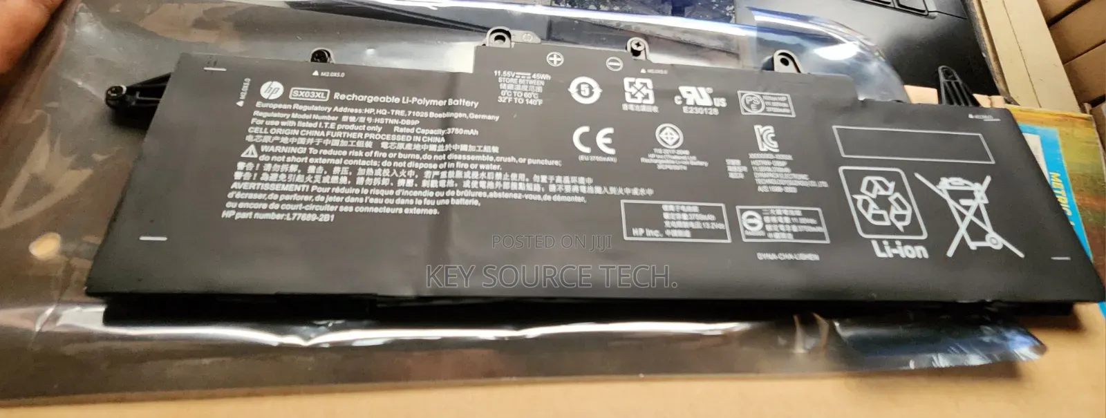 SX03XL Battery for HP ProBook X360 435 G7 and G8 Laptops.