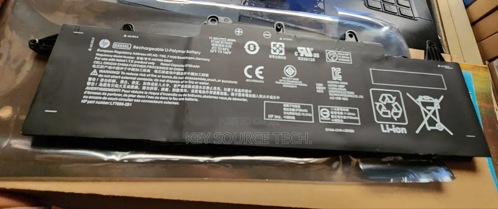 SX03XL Battery for HP ProBook X360 435 G7 and G8 Laptops.