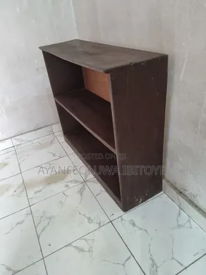 Wooden Shelf, Two Compartments
