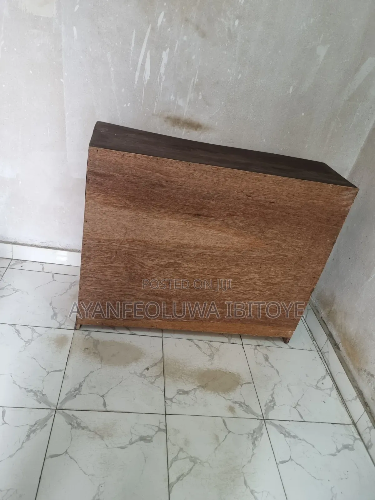Wooden Shelf, Two Compartments