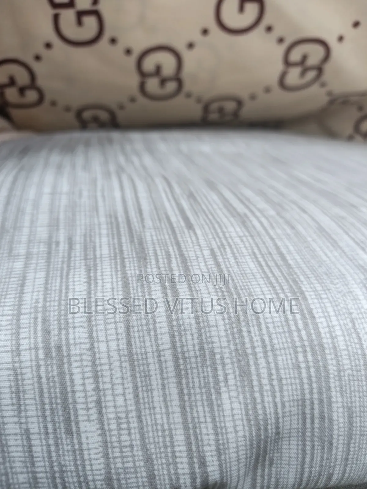 Premium Grey Bedspread Fabric