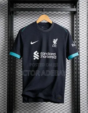 Liverpool Black Away Jersey