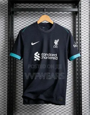 Liverpool Black Away Jersey