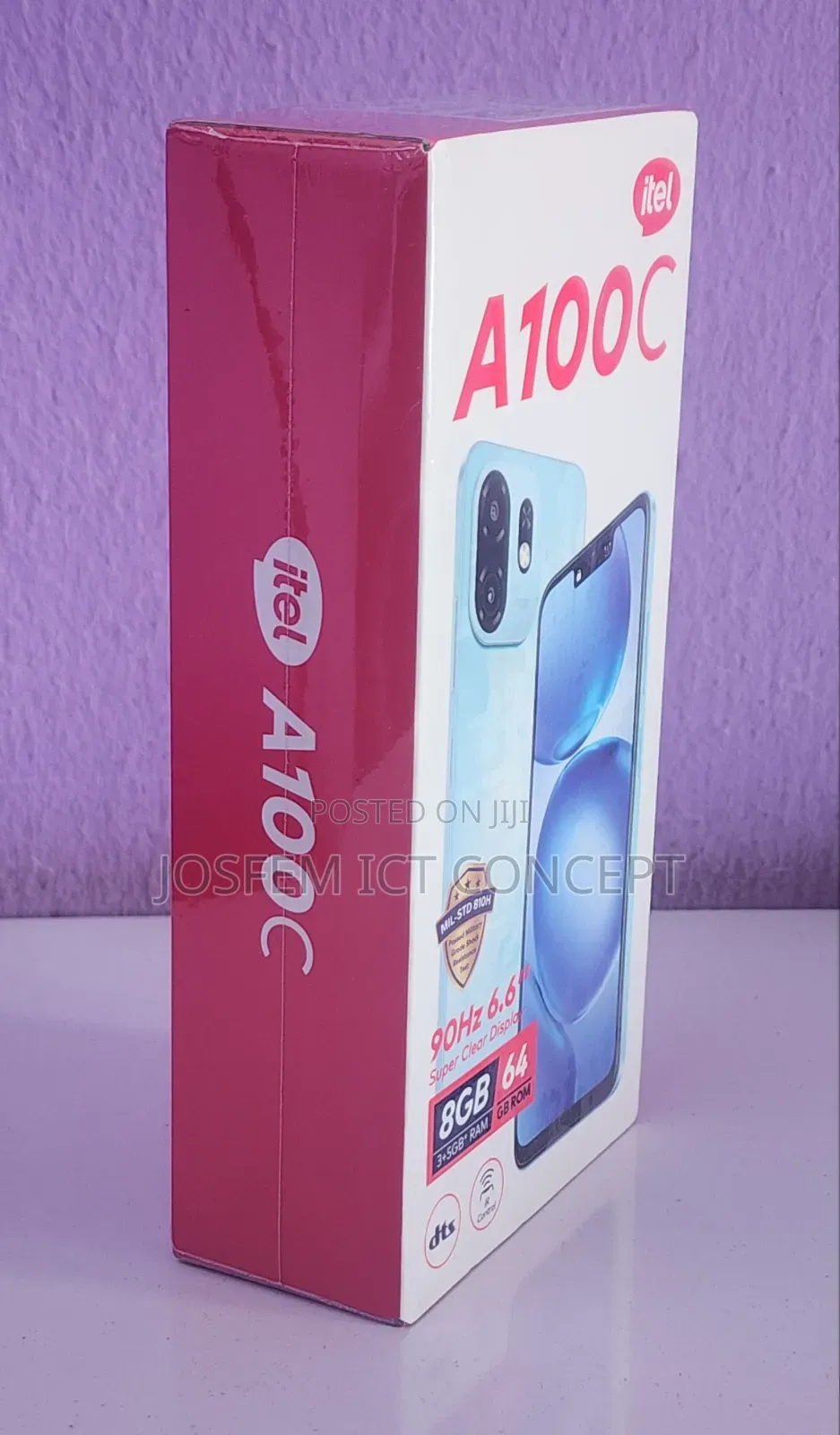 New Itel A100C 64 GB Gold