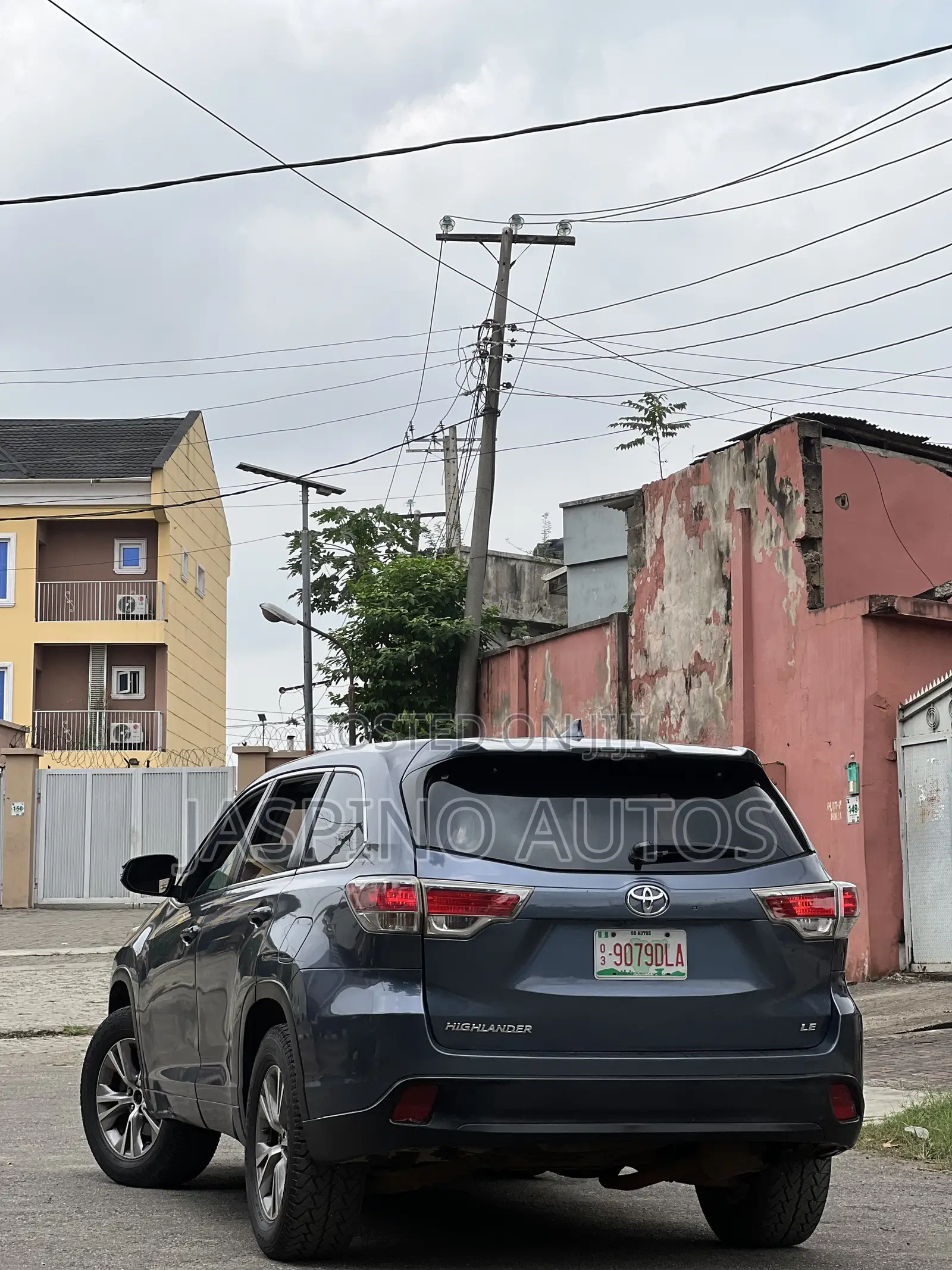Toyota Highlander 2014 Blue