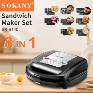 Sokany 8-in-1 Multifunctional Sandwich Maker Set