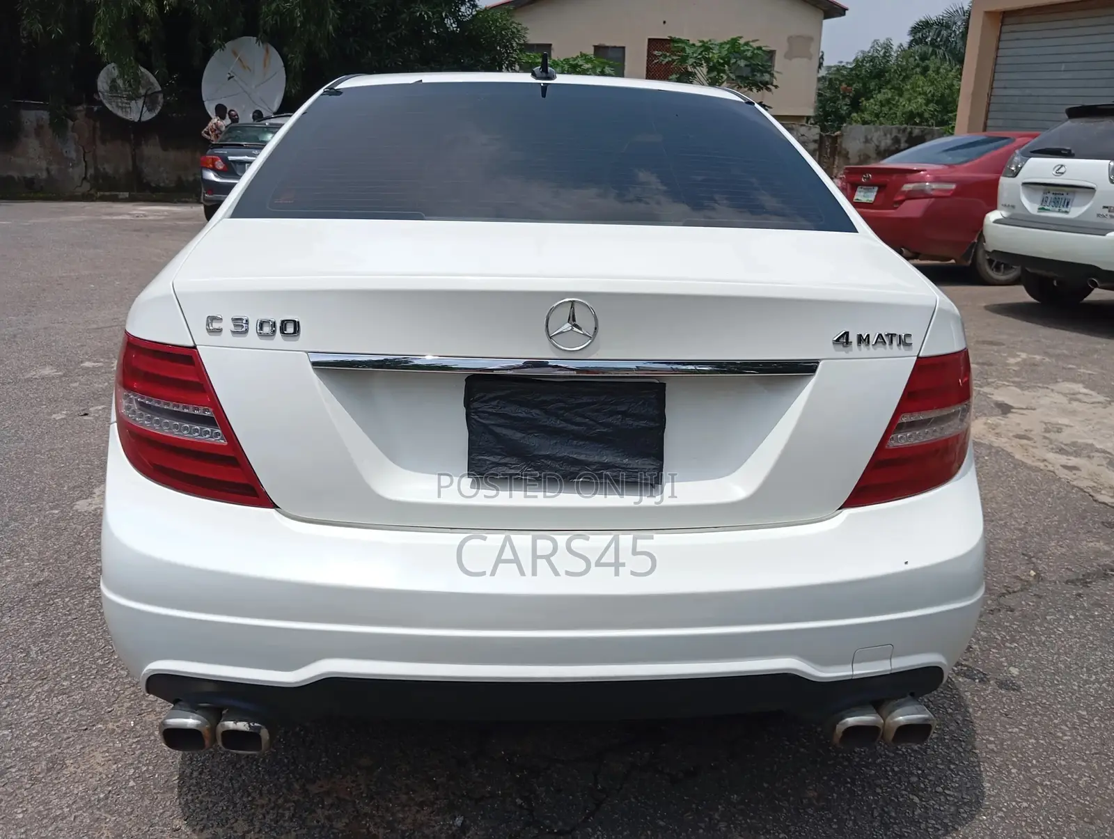Mercedes-Benz C300 2012 White