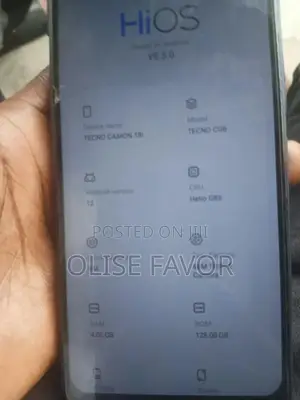 Tecno Camon 18i 128 GB Gray
