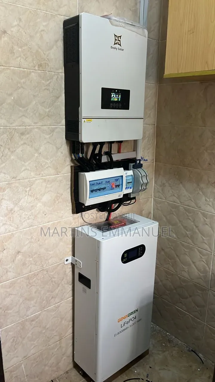11kwh Lithium Battery / 6kva Inveter System