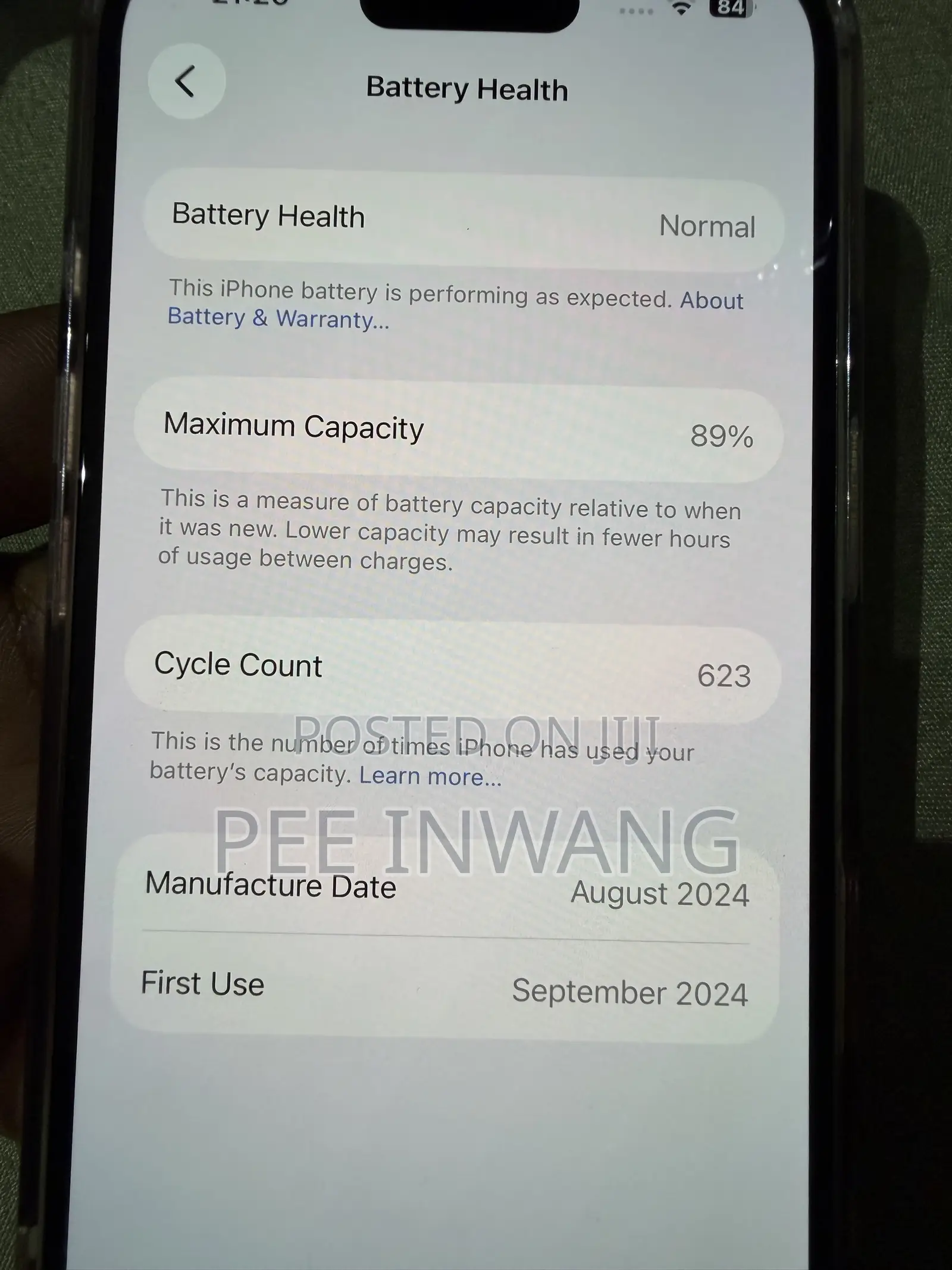 Apple iPhone 16 256 GB Pink