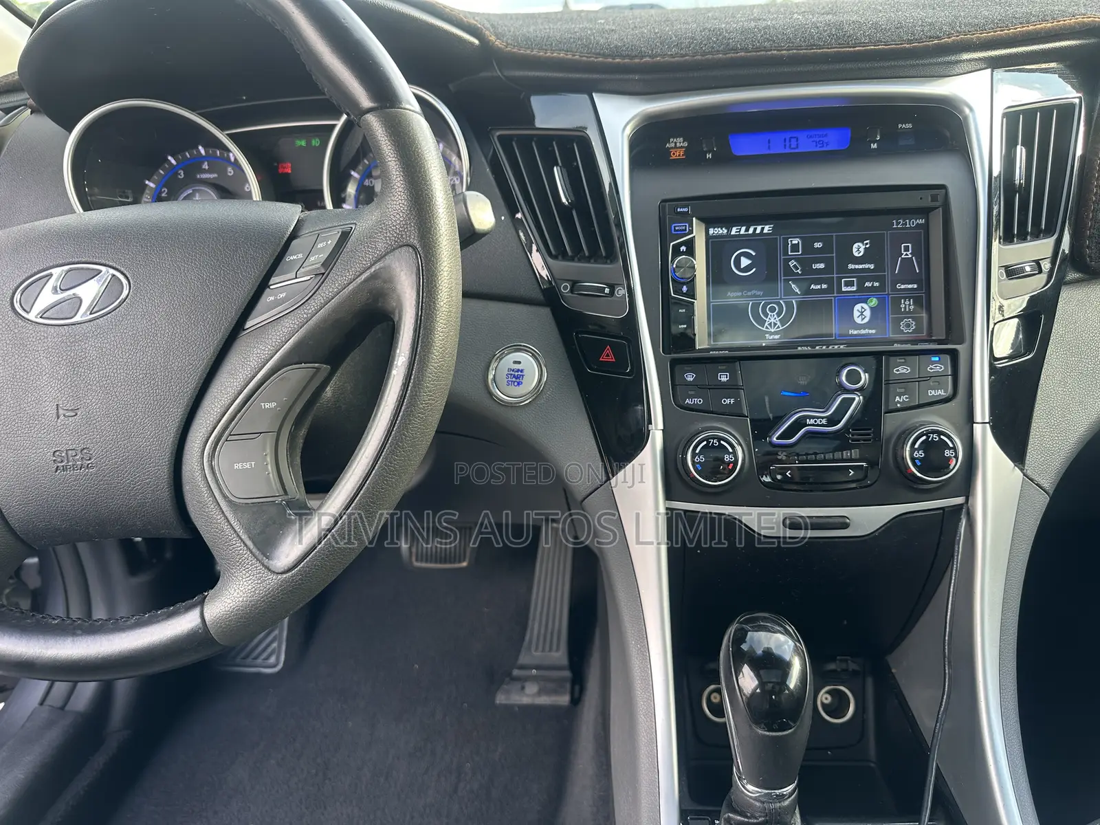 Hyundai Sonata 2012 Gray