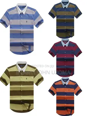 Classic Designer Short Sleeves Shirt