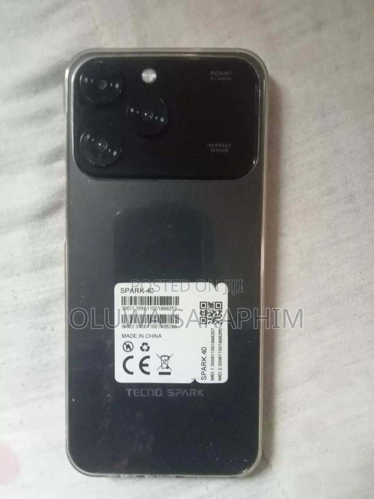 Tecno Spark 40 256 GB Black