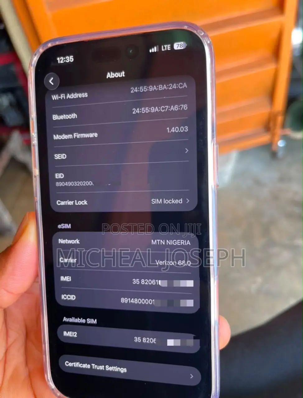 Apple iPhone 17 Pro Max 256 GB Orange