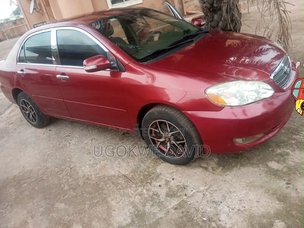 Toyota Corolla 2006 Red