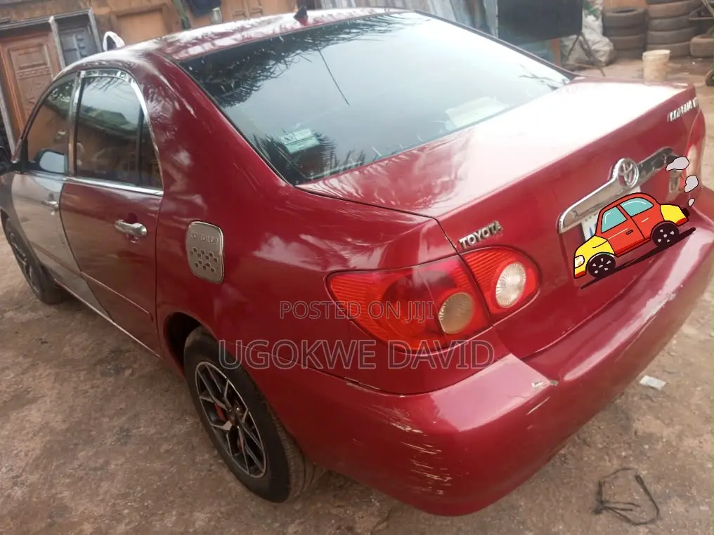 Toyota Corolla 2006 Red